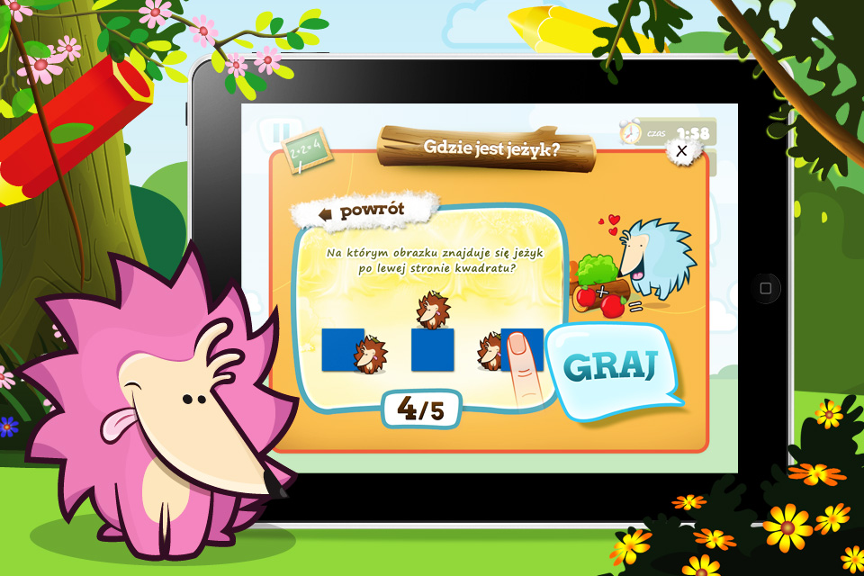 Screenshot Kolorowe Kredki Screenshot Kolorowe Kredki